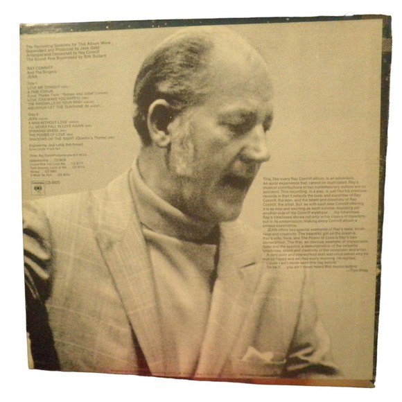 Ray Conniff (11/6/1916-10/12/2002) Jean, Columbia 1969, w/ Original Inner Sleeve - Picture 2 of 7